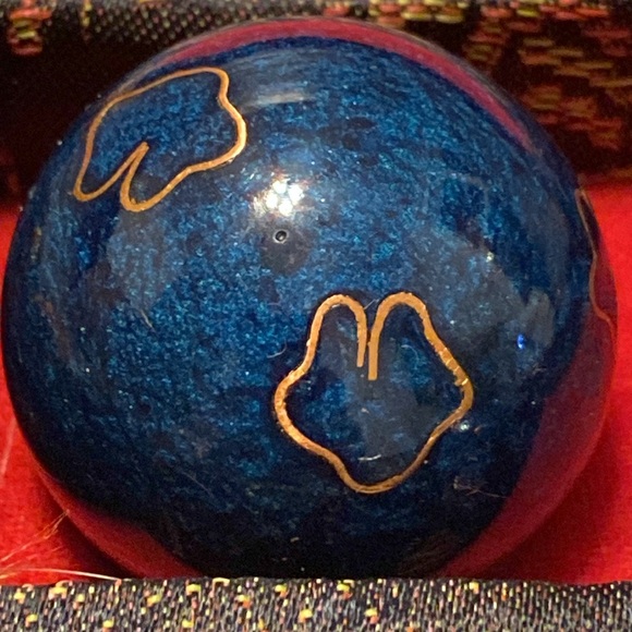 VINTAGE HAND PAINTED CHINESE HEALTH BAODING MEDITATION CHIME BALLS - Picture 5 of 10